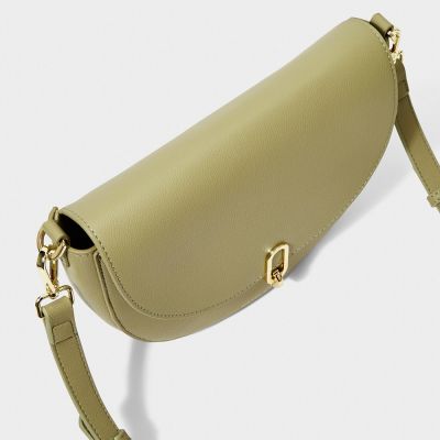 Katie Loxton Quinn Saddle Bag in Olive 30% OFF SALE #3