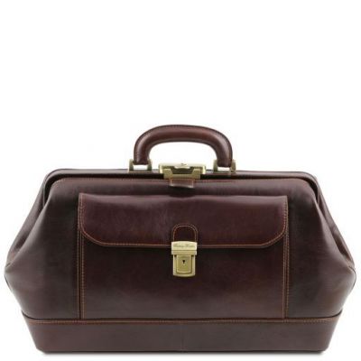 Tuscany Leather Bernini Brown Leather Doctor Bag #2