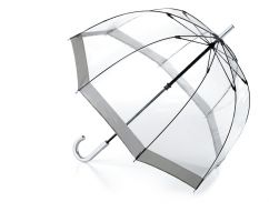 The Birdcage Umbrella in Silver