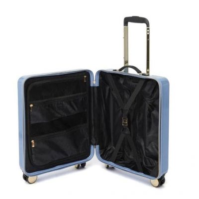 Dune London Olive 55cm Cabin Suitcase Ice Blue #4