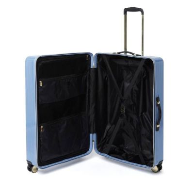 Dune London Olive 77cm Large Suitcase Ice Blue #3