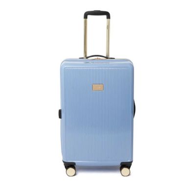 Dune London Olive 67cm Medium Suitcase Ice Blue