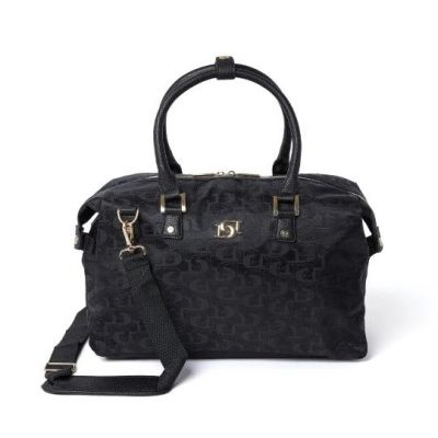 Dune London Oriel Black Monogram Holdall