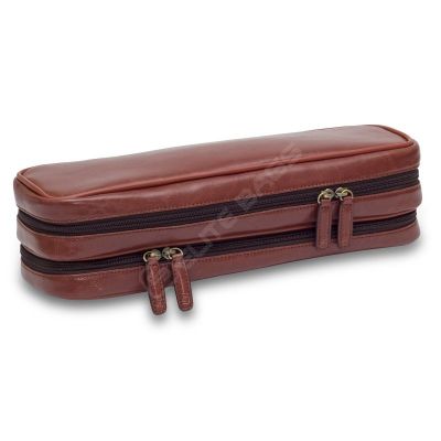 Elite Bags Brown Leather Traditional Gladstone Medical Case #5