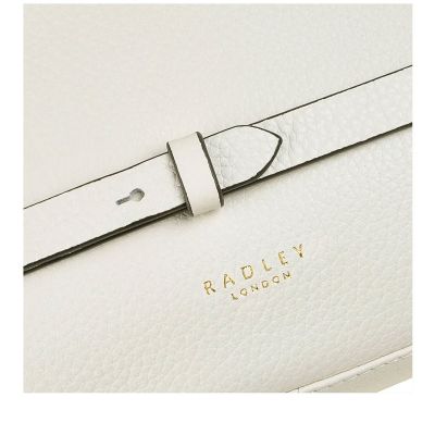 Radley Dukes Place Medium Ziptop Shoulder in Chalk #4