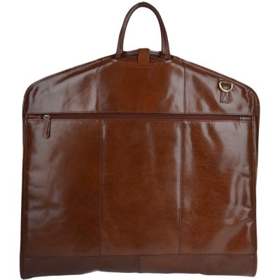 Ashwood Leather Harper Garment Carrier Chestnut #4