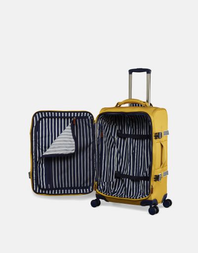 Joules Coast Travel Medium Trolley Case in Gold #4