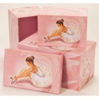 Mele & Co Ballerina Collection Storage Boxes