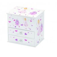 Mele & Co Beatrice Princess And Castle Musical Jewellery Box
