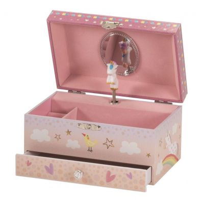 Mele & Co Aponi Rainbow Unicorn Musical Jewellery Case #2