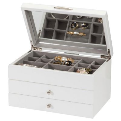 Mele & Co Jayne White Collection Jewellery Case #2