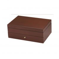Mele & Co Jasmine Walnut Finish Jewellery Case