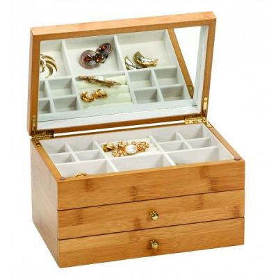 Mele & Co Briney Bamboo Collection Jewellery Case #2