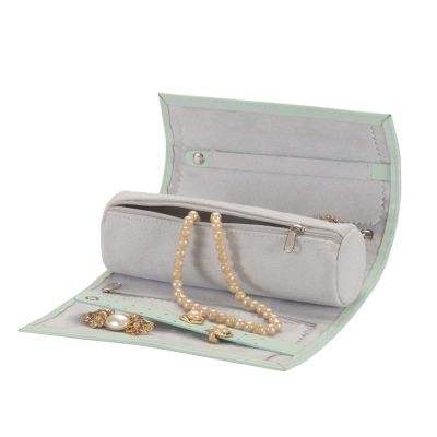 Mele & Co Pastel Green Jewellery Roll