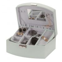 Mele & Co Baroness Pastel Green Jewellery Case