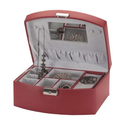 Mele & Co Baroness Fiery Red Jewellery Case