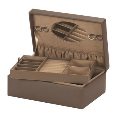 Mele & Co Tamara Mink Bonded Leather Jewellery Case #2