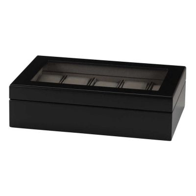 Mele & Co Nathan Watch Box Black