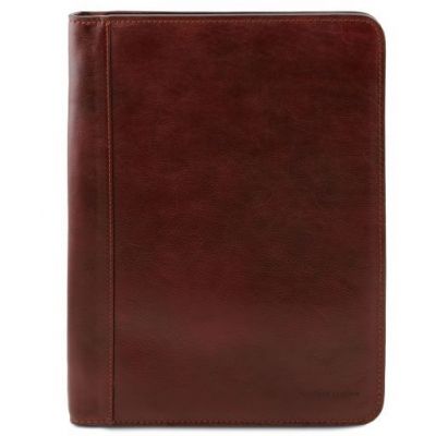 Tuscany Leather Ottavio Brown Leather Document Case