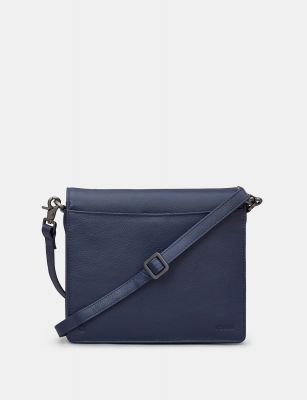 Yoshi Leather Stanton Cross Body in Navy #3