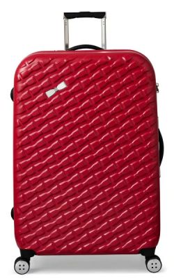 Red Ted Baker Belle 4 Wheel Large Suitcase - 79cm