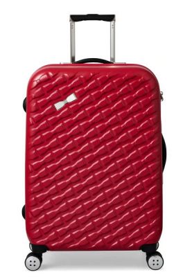 Red Ted Baker Belle 4 Wheel Medium Suitcase - 69cm