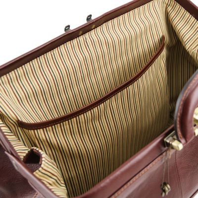 Tuscany Leather Leonardo Honey Exclusive Leather Doctor Bag #4