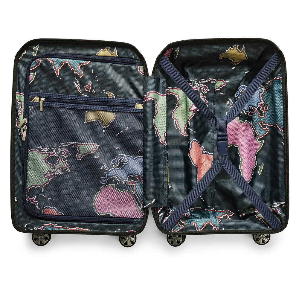 Bagswithclass: Ted Baker Flying Colours 54cm 4-Wheel Cabin Case ...