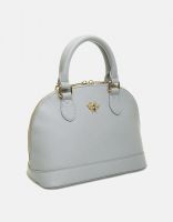 Alice Wheeler London Windsor Grab Handbag in Grey