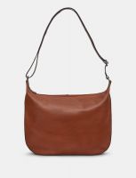 Yoshi Leather Dolton Leather Hobo Bag in Brown