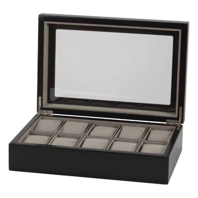 Mele & Co Nathan Watch Box Black #2